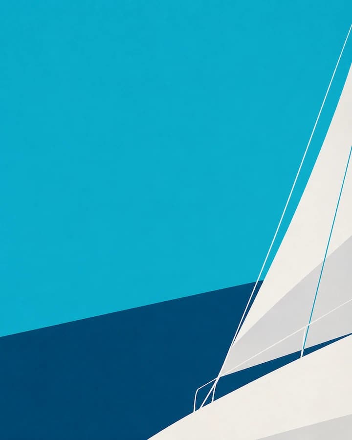 Abstrakte Nord Ventures Illustration fuer Build with us